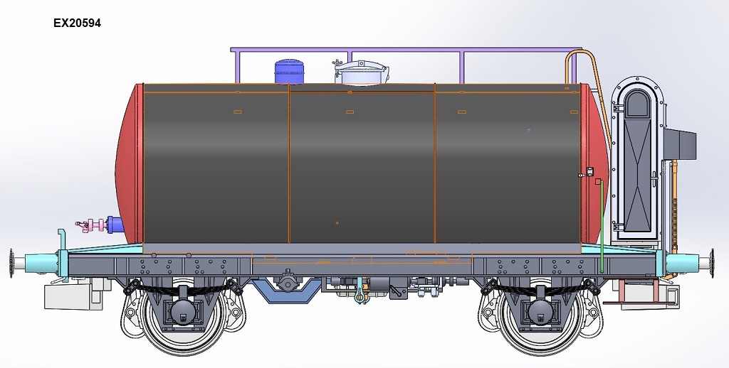 DRG Uerdinger Kesselwagen 24m³ Tarnlackierung Ep.II