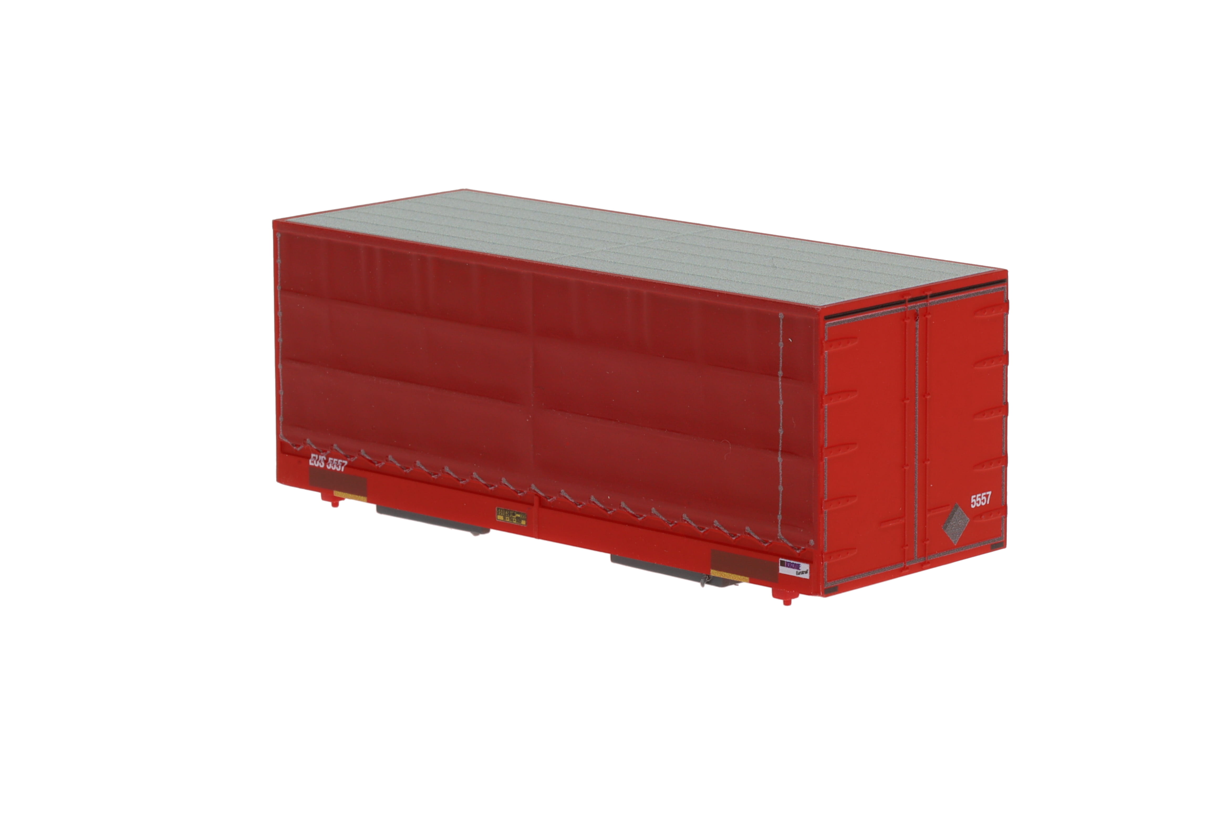 1:87 Container WB-C715 EURO- SHUTTLE, Wechselbehälter WB-C 715 PP Pritsche / Pla