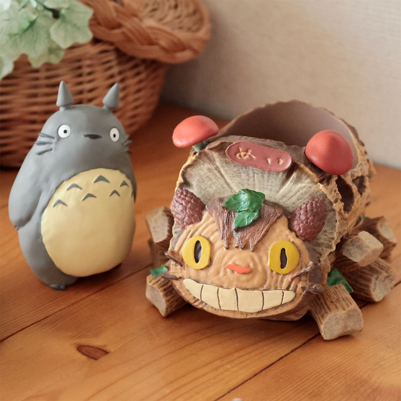 Catbus & Totoro Vase 