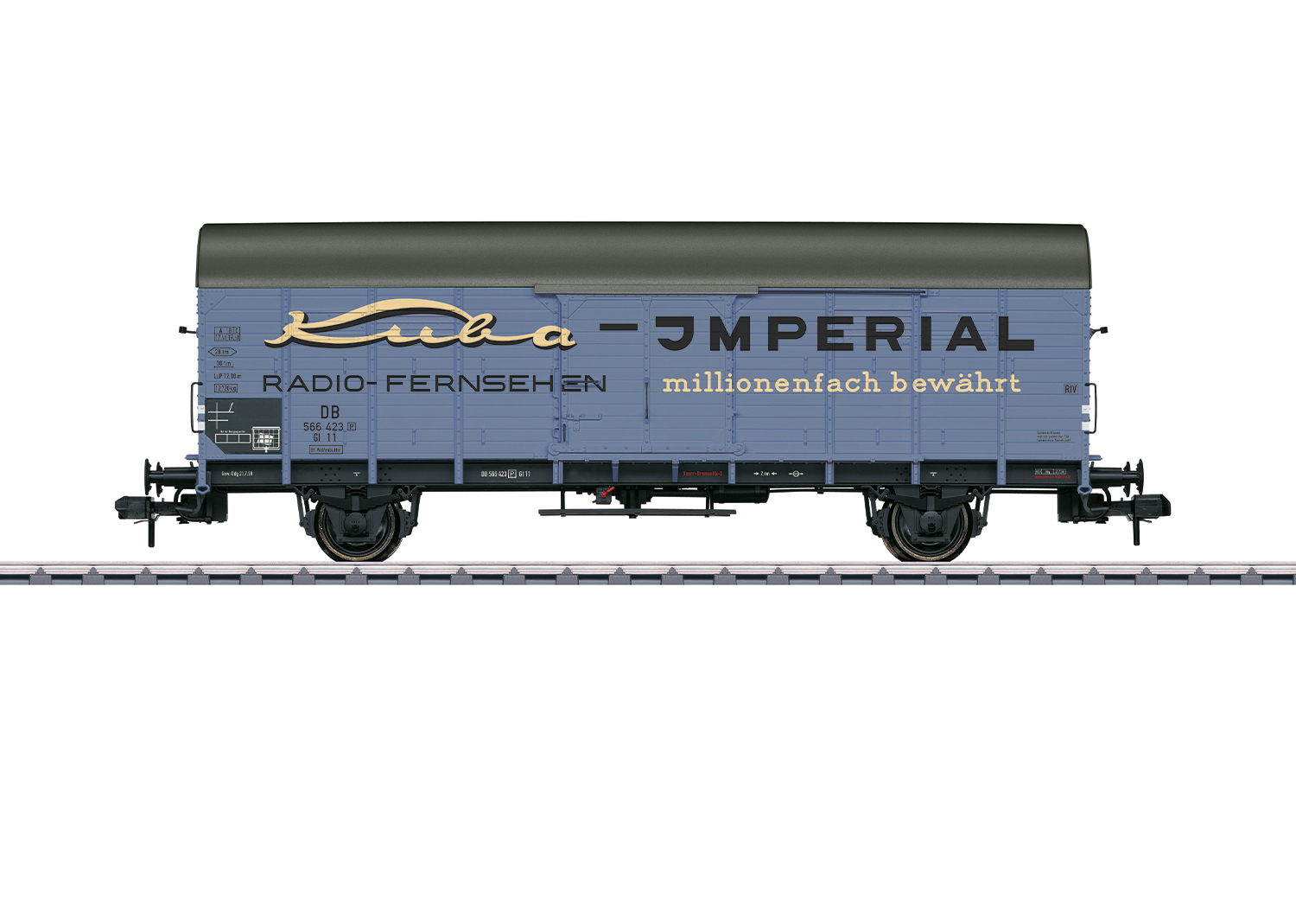 DB gedeckter Güterwagen "Kuba-Imperial" Ep.III