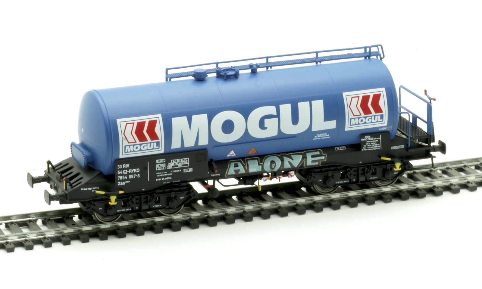 CZ-RYKO Kesselwagen MOGUL Ep.VI, blau, mit Graffiti