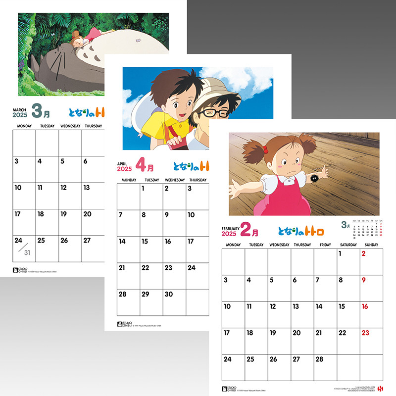 Kalender Studio Ghibli 