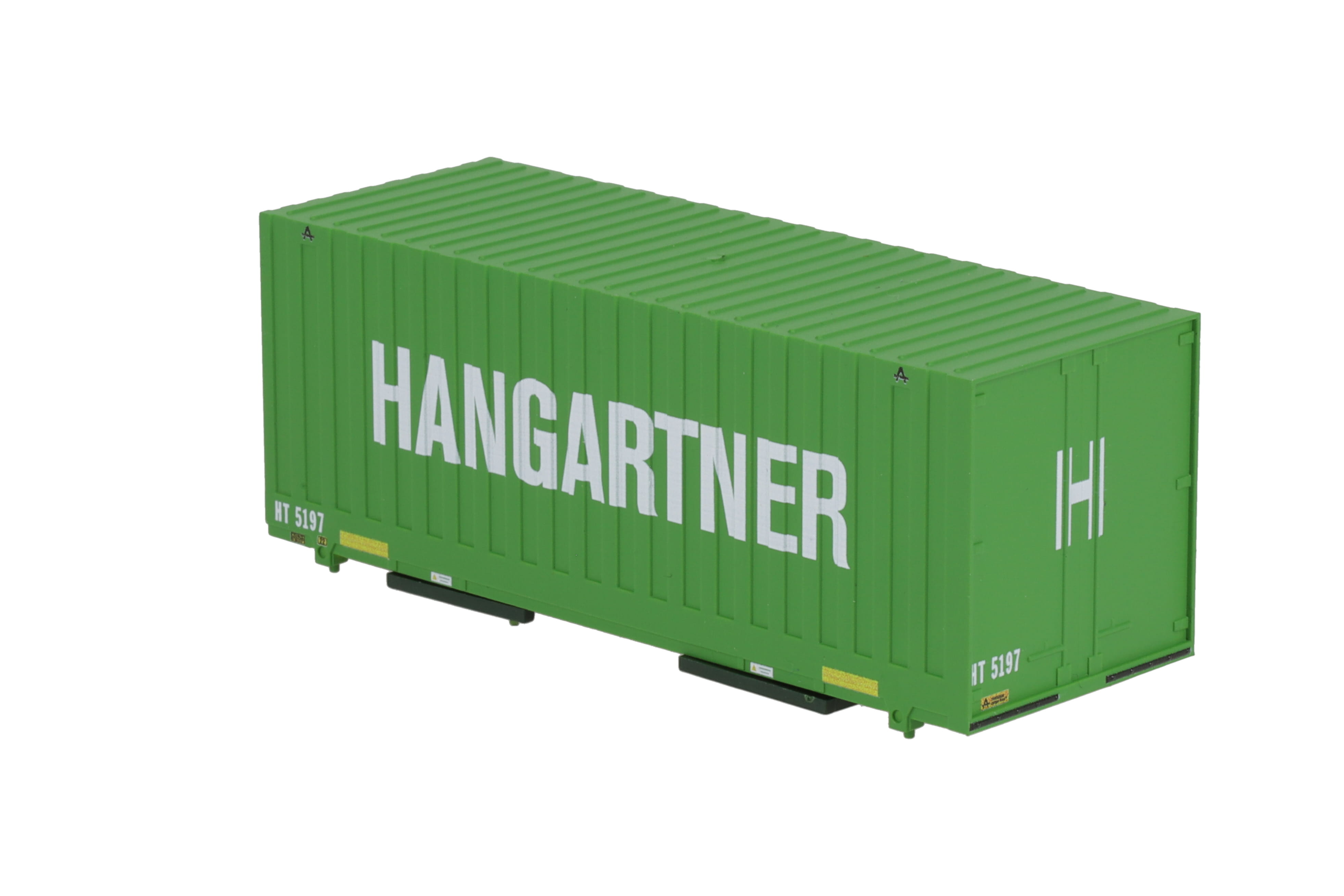 1:87 Container WB-C715 HANGAR Wechselbehälter WB-C 715 Thyssen Cargo-Box, Aufsch