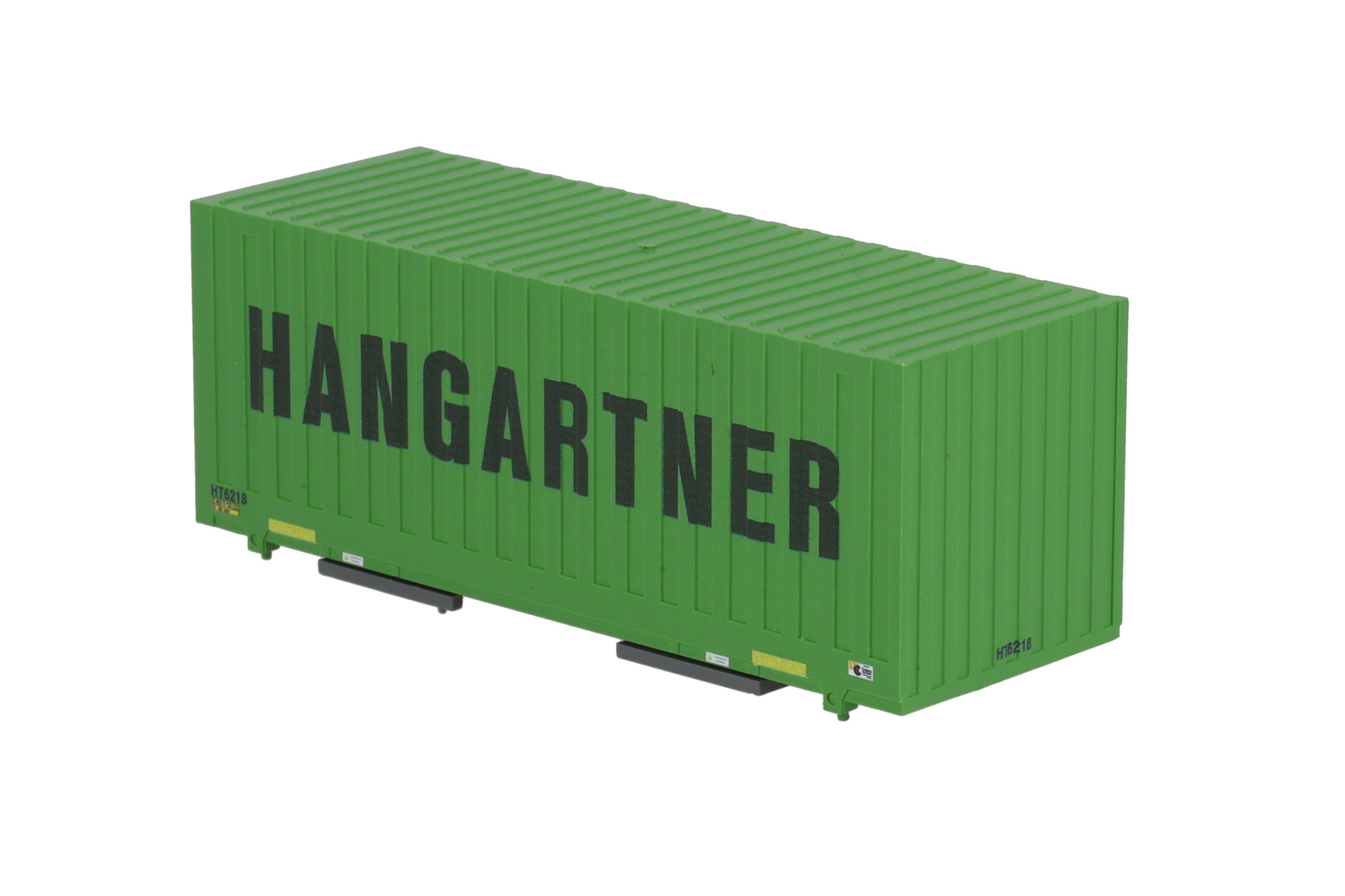 1:87 Container WB-C715 HANGAR Wechselbehälter WB-C 715 Cobra Spu-Wa Box, Aufschr