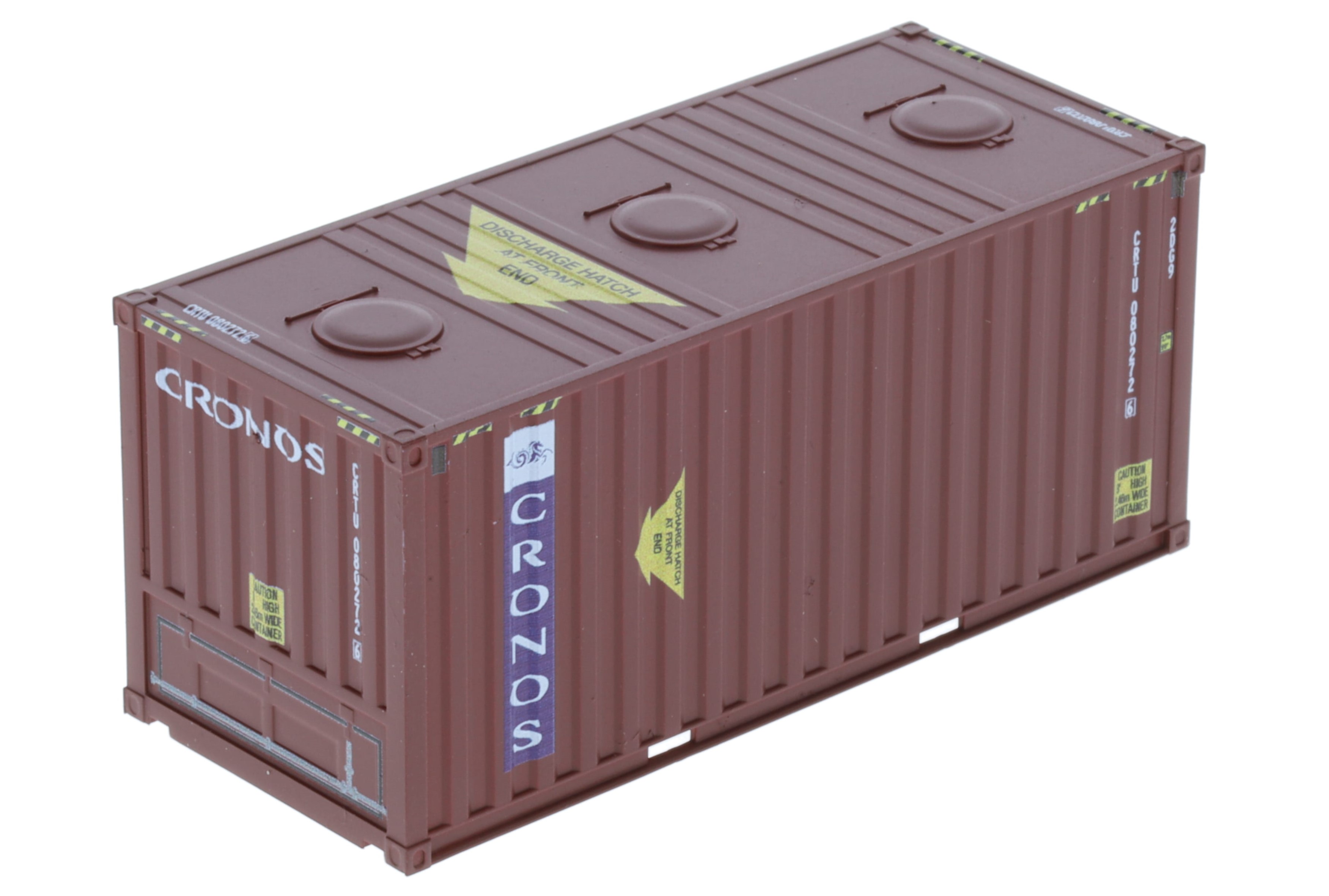 1:87 20´Bulk-Container Cronos braun, Behälternummer: CRTU 080272