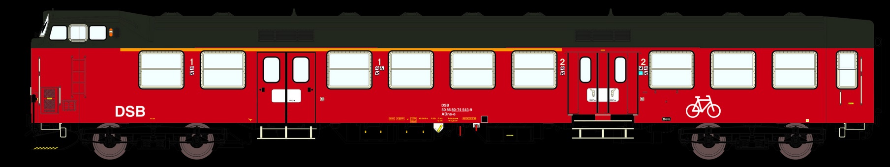 DSB Steuerwagen ABns-e