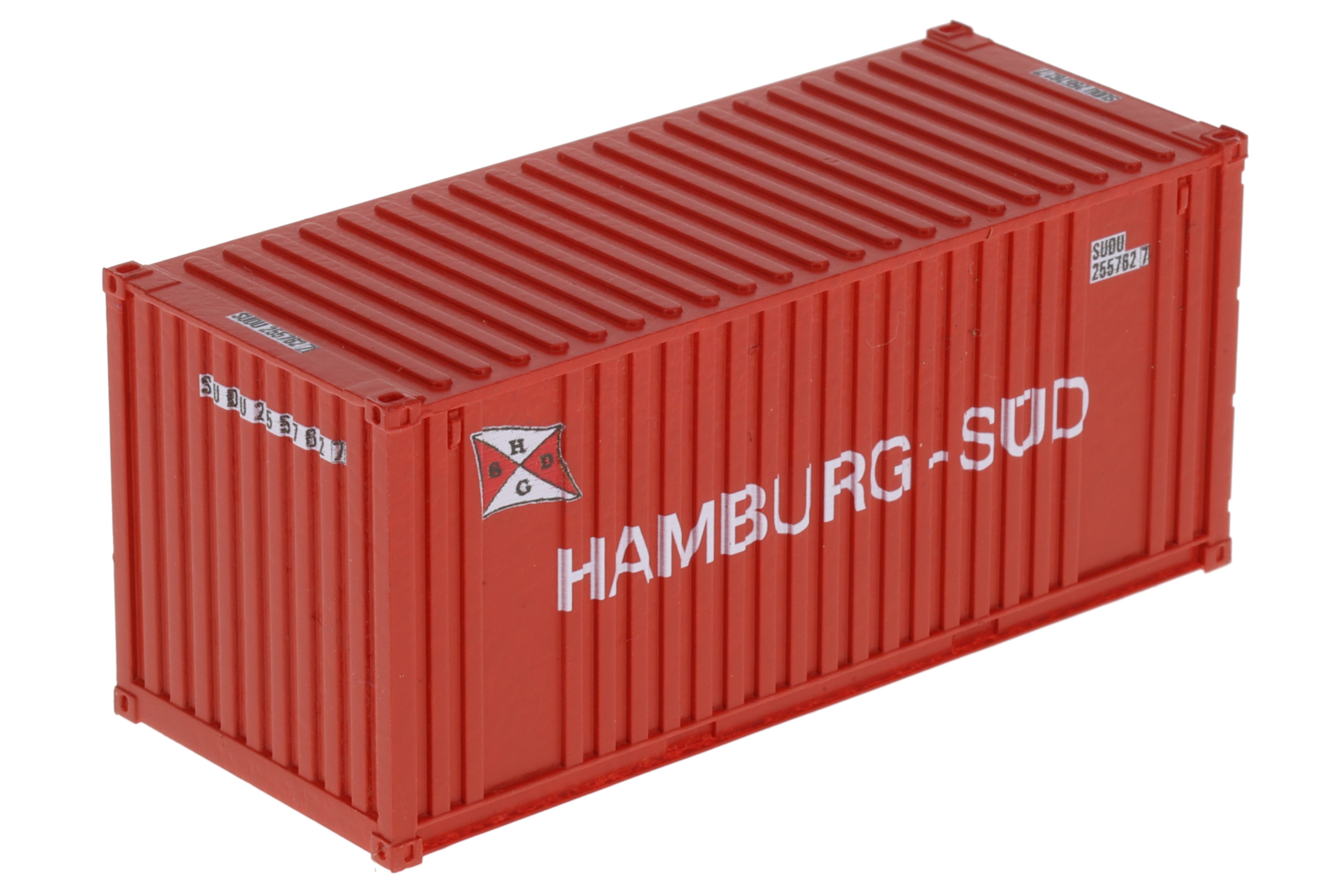 Container20´FlatPanel HAMBURG -SÜD, Behälternummer: SUDU 255762