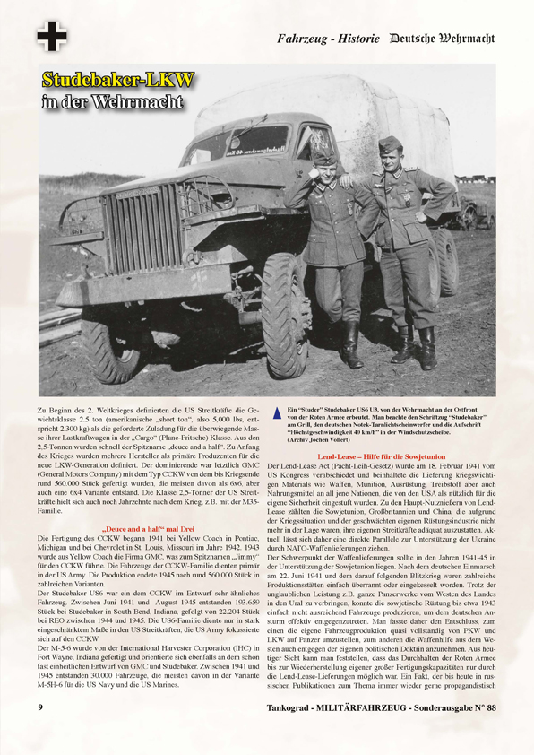 Militärfahrzeug Nr. 88 Zeitschrift