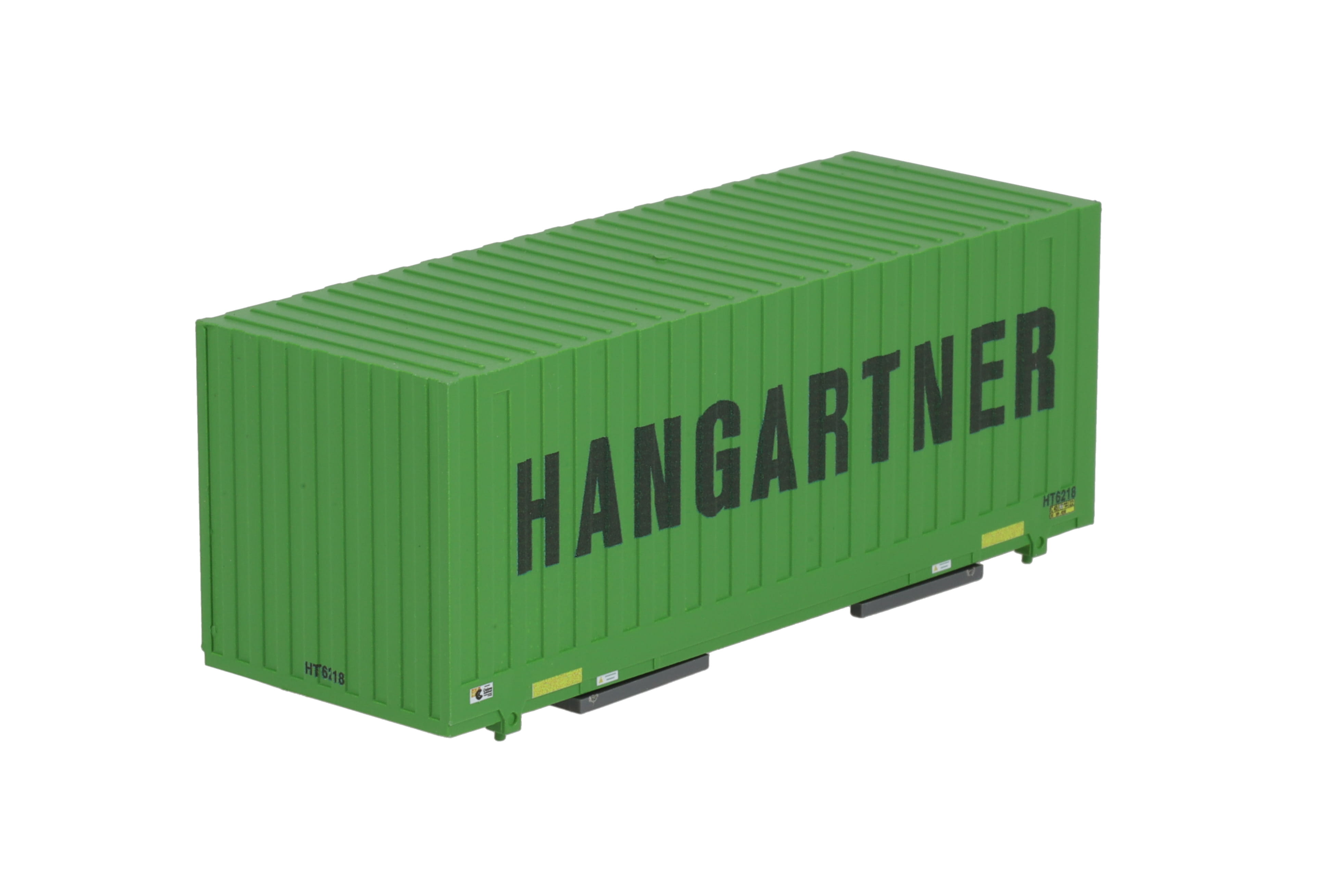 1:87 Container WB-C715 HANGAR Wechselbehälter WB-C 715 Cobra Spu-Wa Box, Aufschr