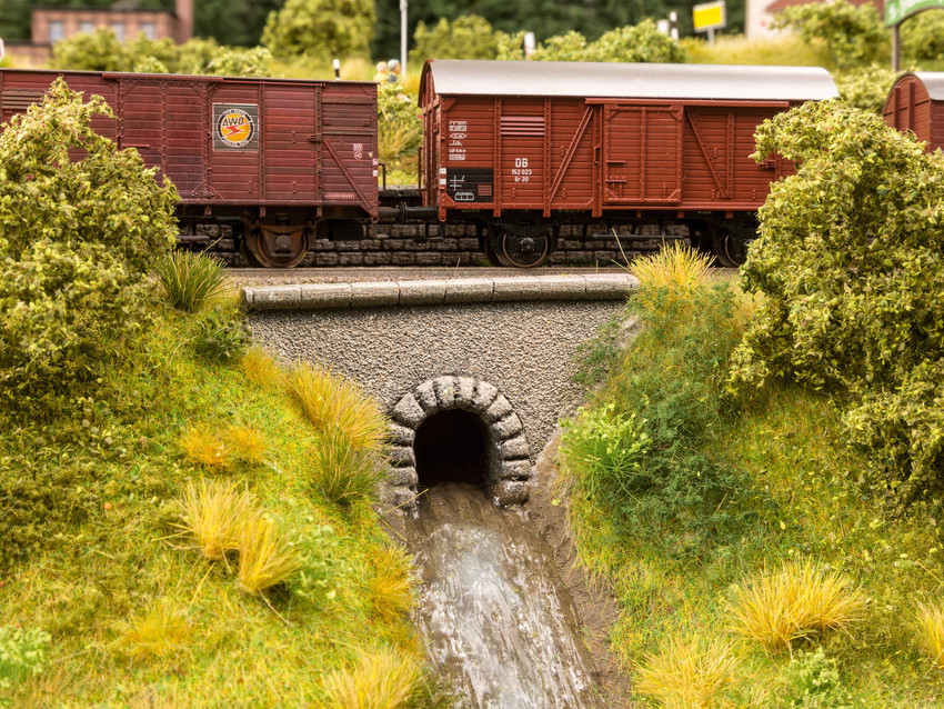 Wasserdurchlass "Tunnel", H0