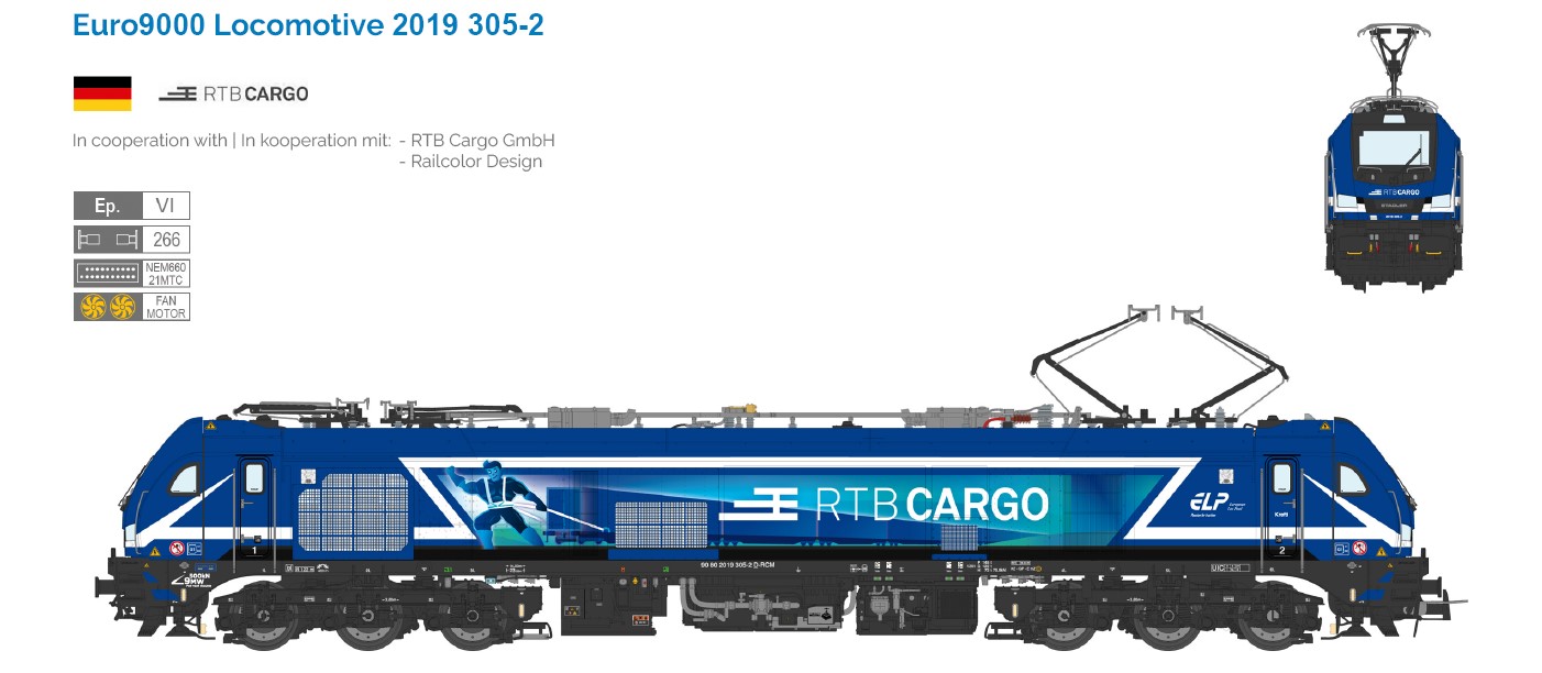 RTB Cargo Euro 9000 Ep.VI DC analog