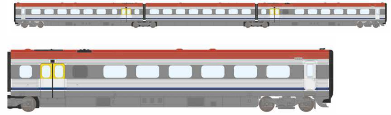 SJ Triebwagen "Gumminase" 3tlg. Ep.VI AC digtal Sound