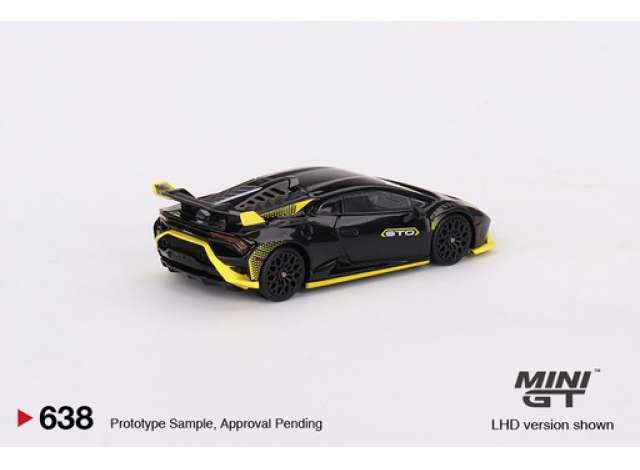 Lamborghini Huracan STO schwarz 1:64