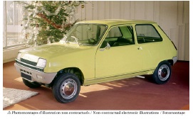 Renault 5 TL 1972 Light Green