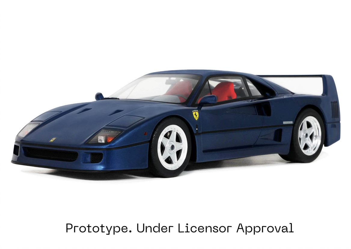 Ferrari F40 blau 1:18