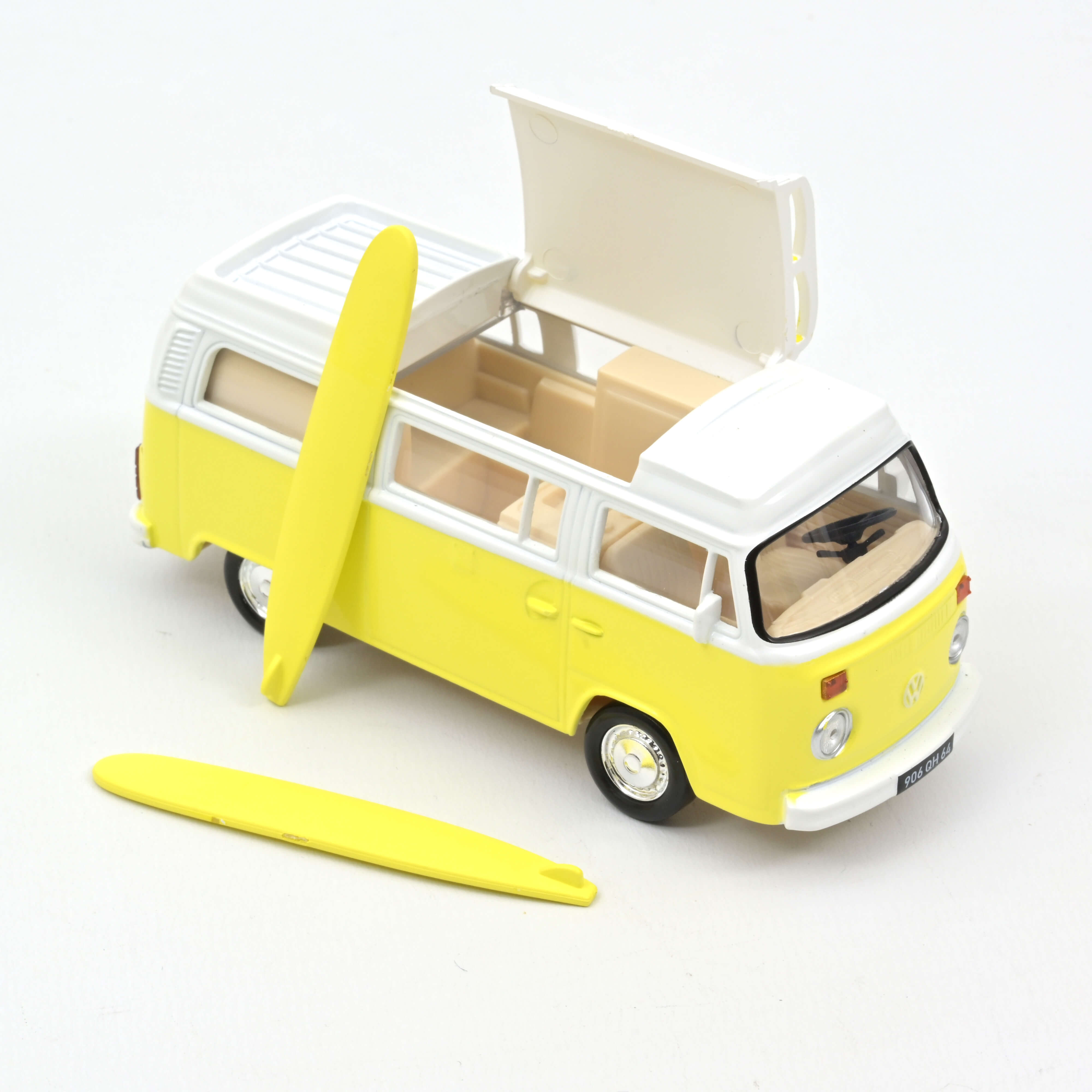 VW T2b camper ´73 gelb Jetcar / Jet cars 1:43