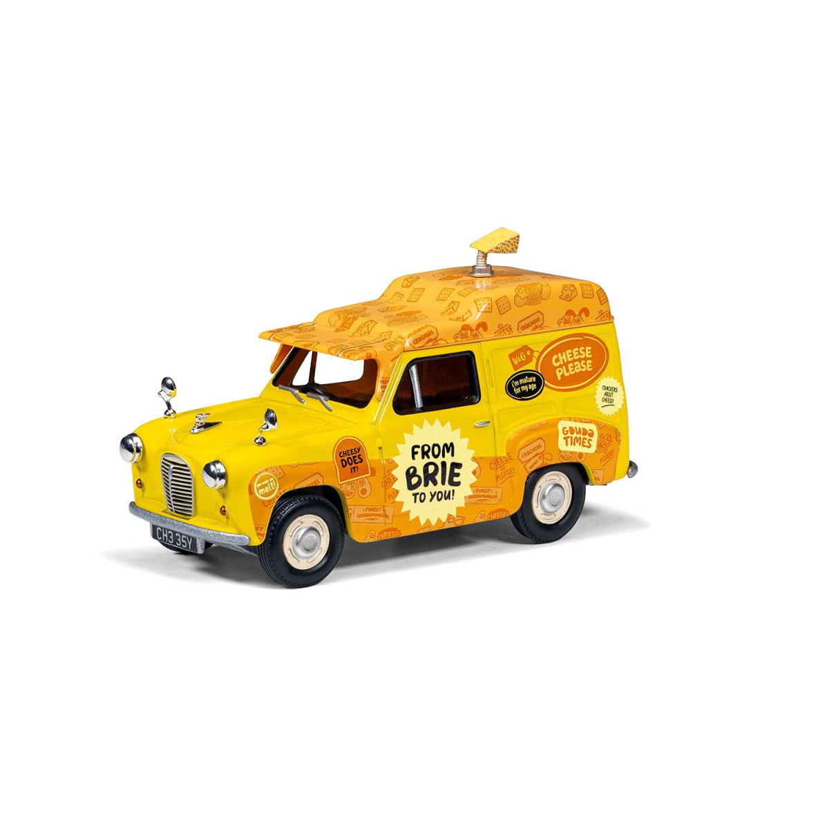 Austin A35 Van Käse Bitte Wallace und Gromit Lieferwagen