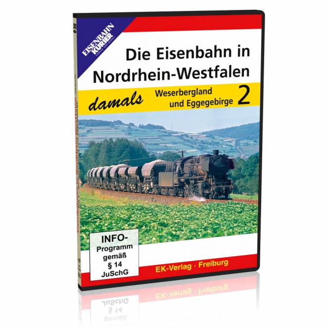 DVD Eisenbahn in Nordrhein- Westfalen - damals, Teil 2 "Weserbergland und Eggege