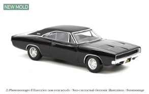 Dodge Charger´68 schwarz Jet-Car