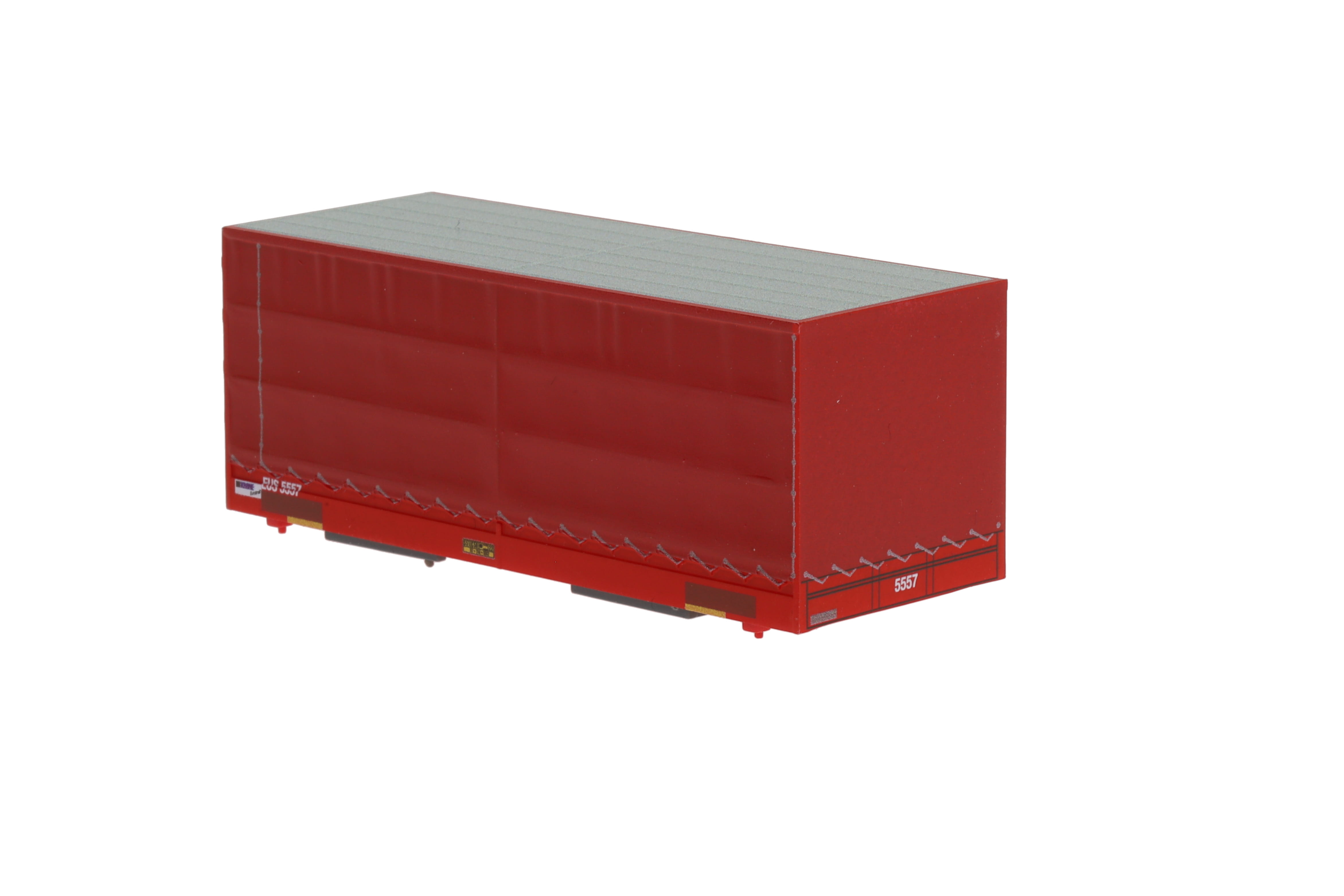 1:87 Container WB-C715 EURO- SHUTTLE, Wechselbehälter WB-C 715 PP Pritsche / Pla