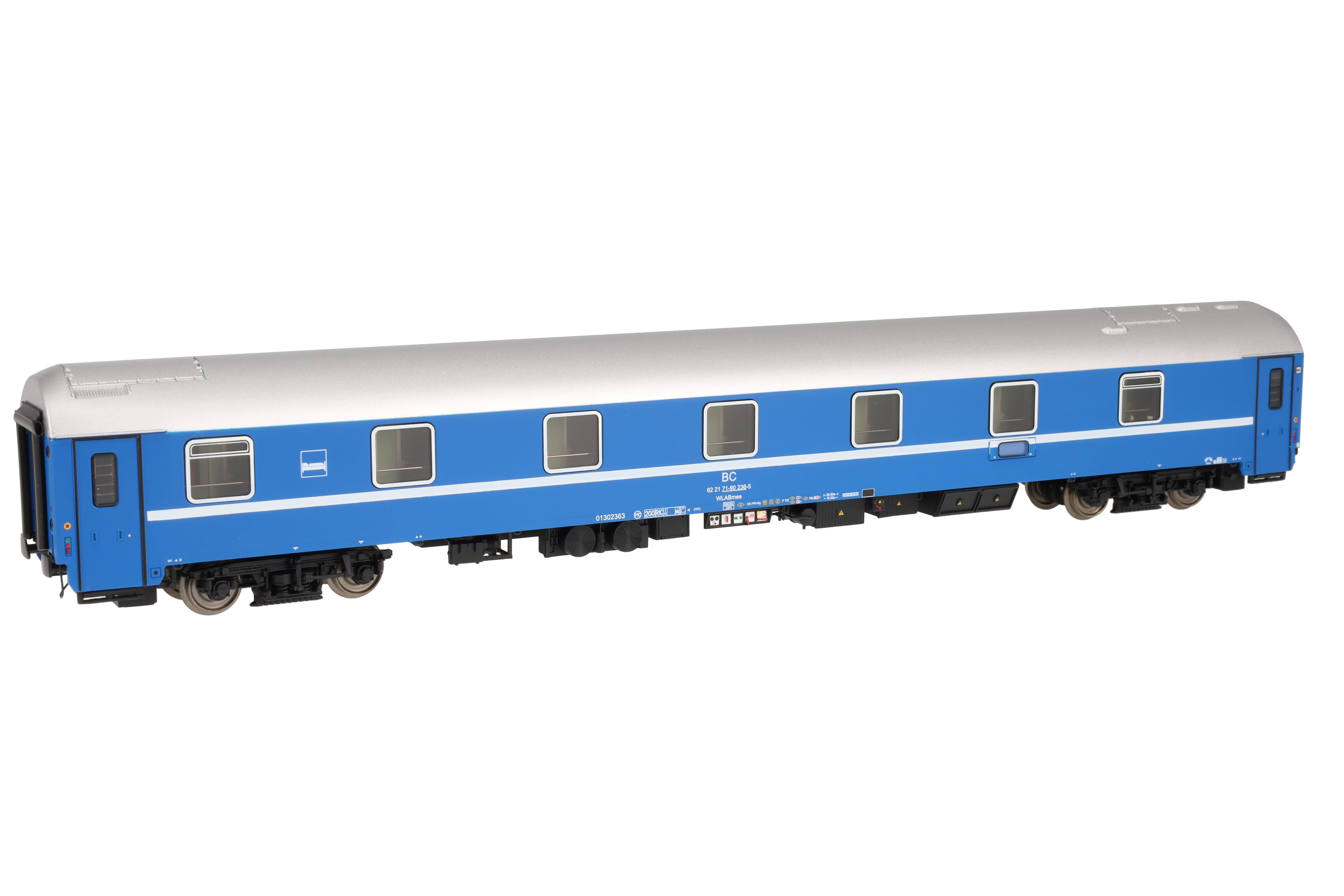 BC Schlafwagen 1./2. Kl. EpV WLABmee blau