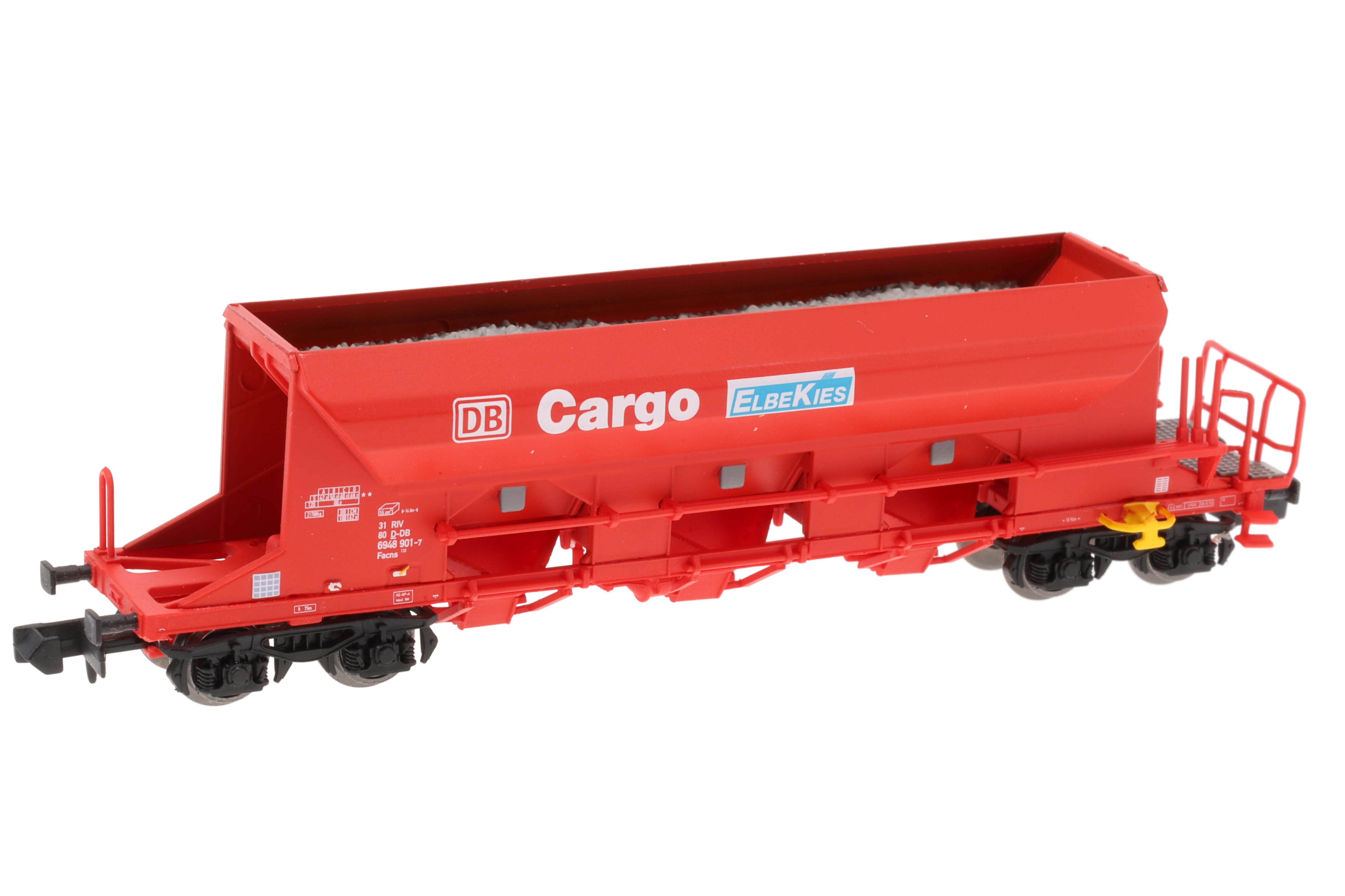 DBCargo Schüttgutwg. Elbekies Typ Facns133 rot Ep.VI