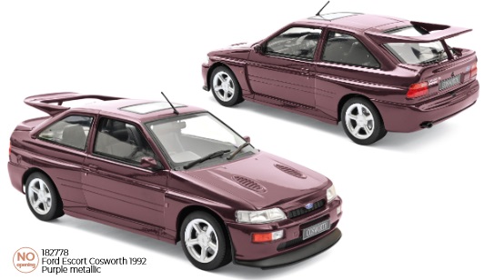 Ford Escort Cosworth`1992Purp Purple metallic 1:18