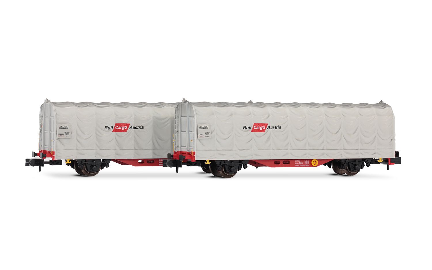 ÖBB Schiebeplanenwagenset 2tlg. Ep.V-VI Rail Cargo Austria