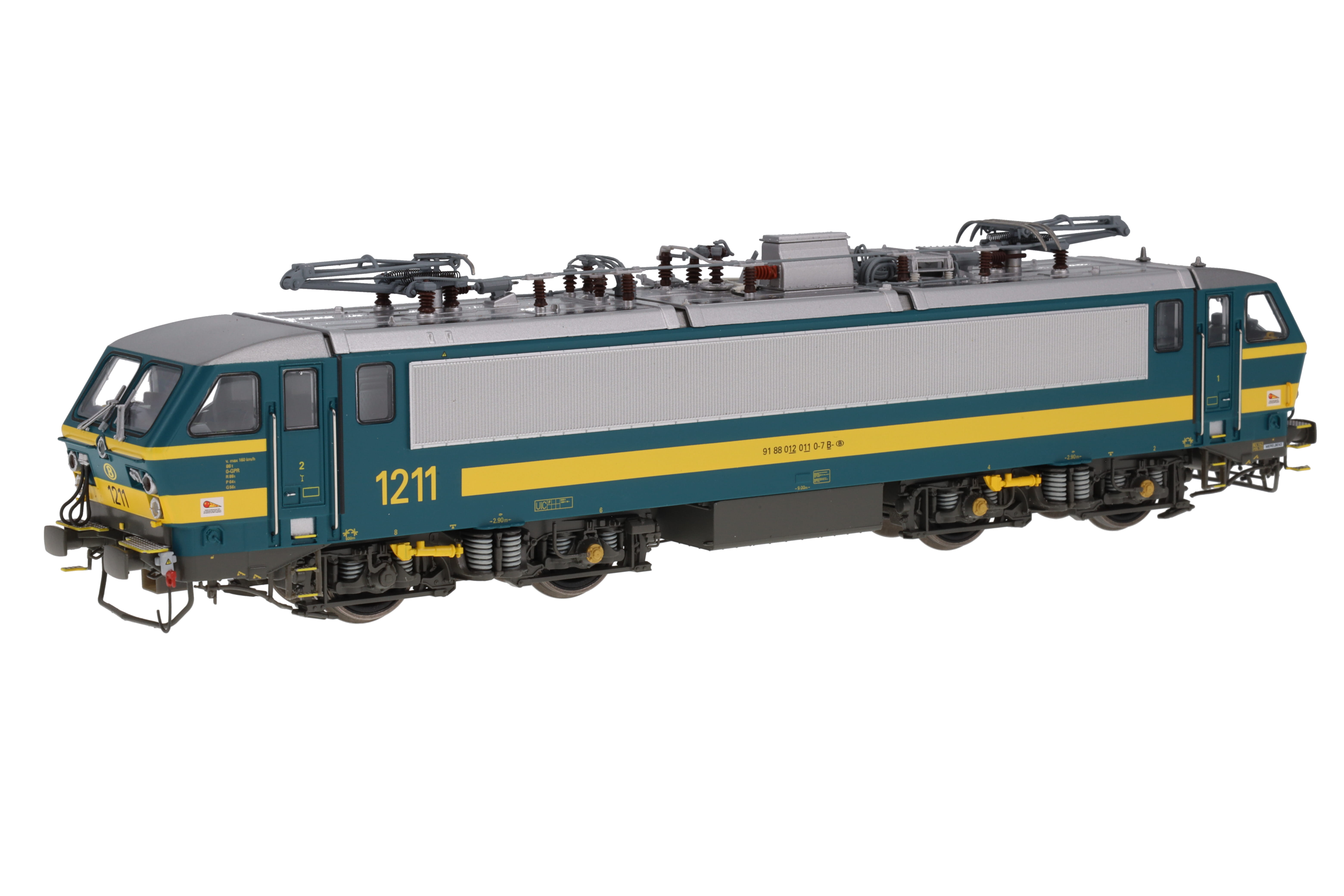 SNCB E-Lok 1211 Ep.VI DCC Sound