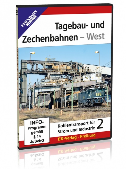 DVD Tagebau-und Zechenbahnen West - Kohletransport für Strom und Industrie - Tei