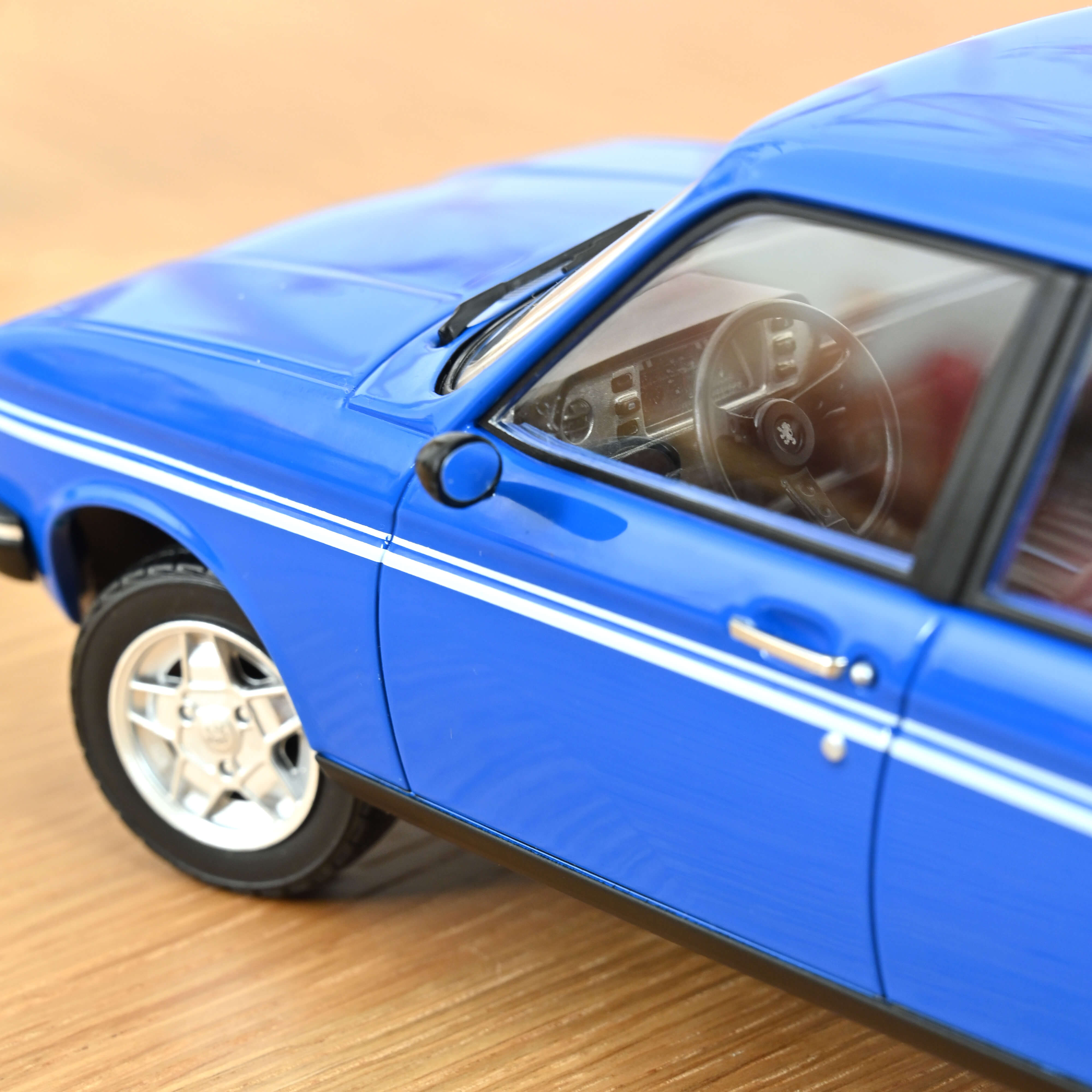 Peugeot 104 S´81 1:18 blau Ibis Blau