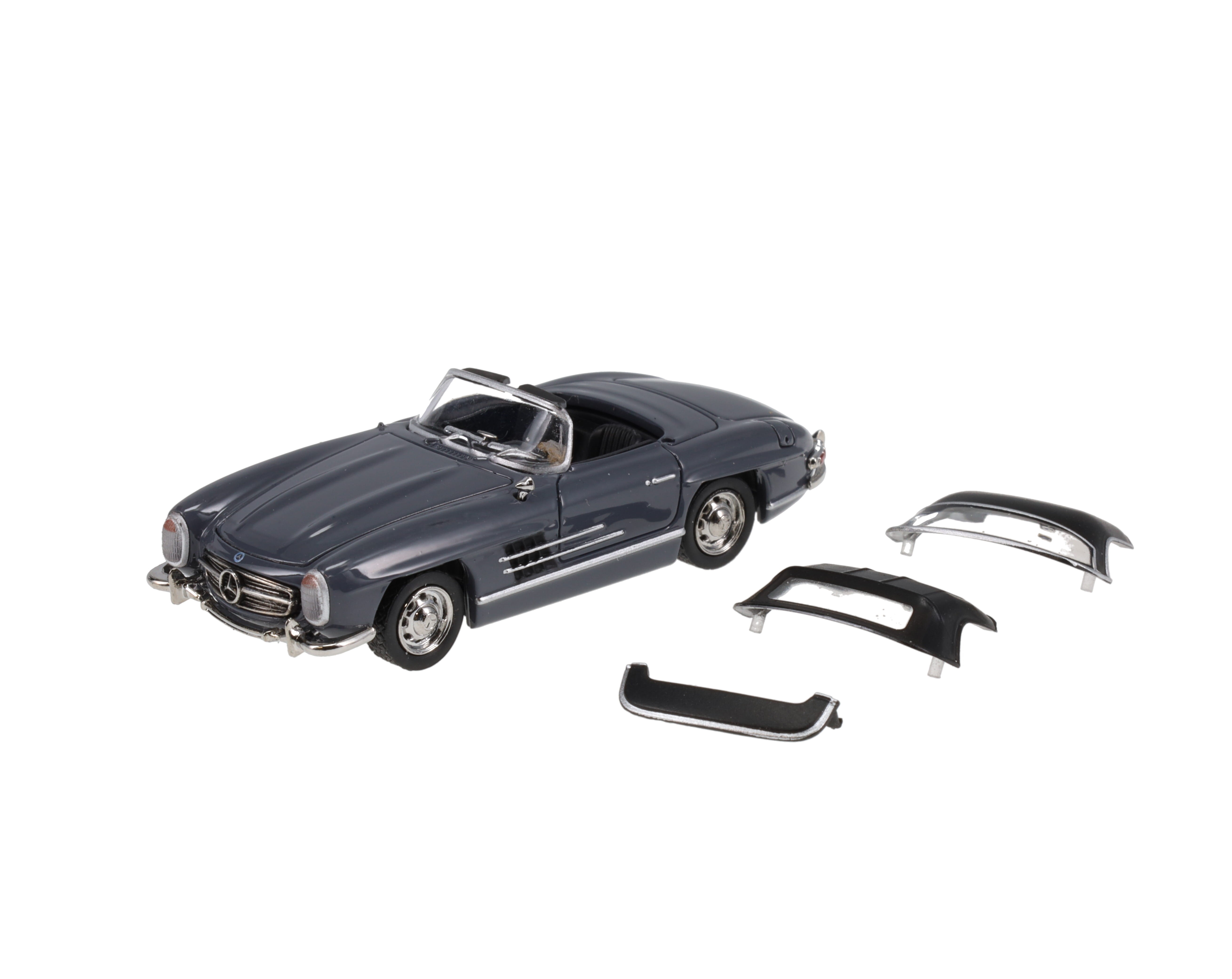 Mercedes 300SL Roadster grau beiges Interieur