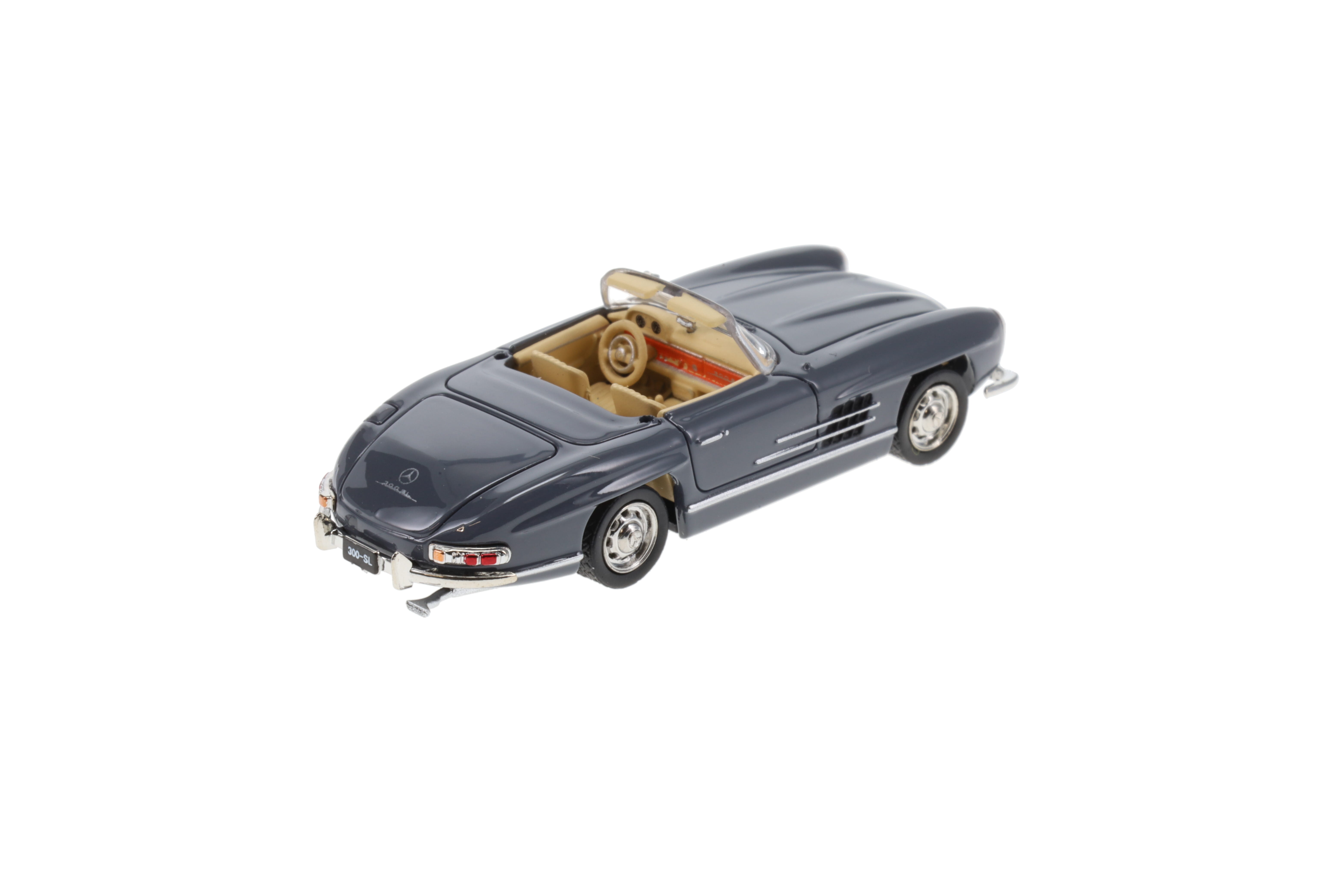 Mercedes 300SL Roadster grau beiges Interieur