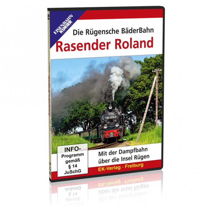 DVD Rasender Roland - Die Rügensche Bäderbahn - Mit der Dampfbahn über die Insel