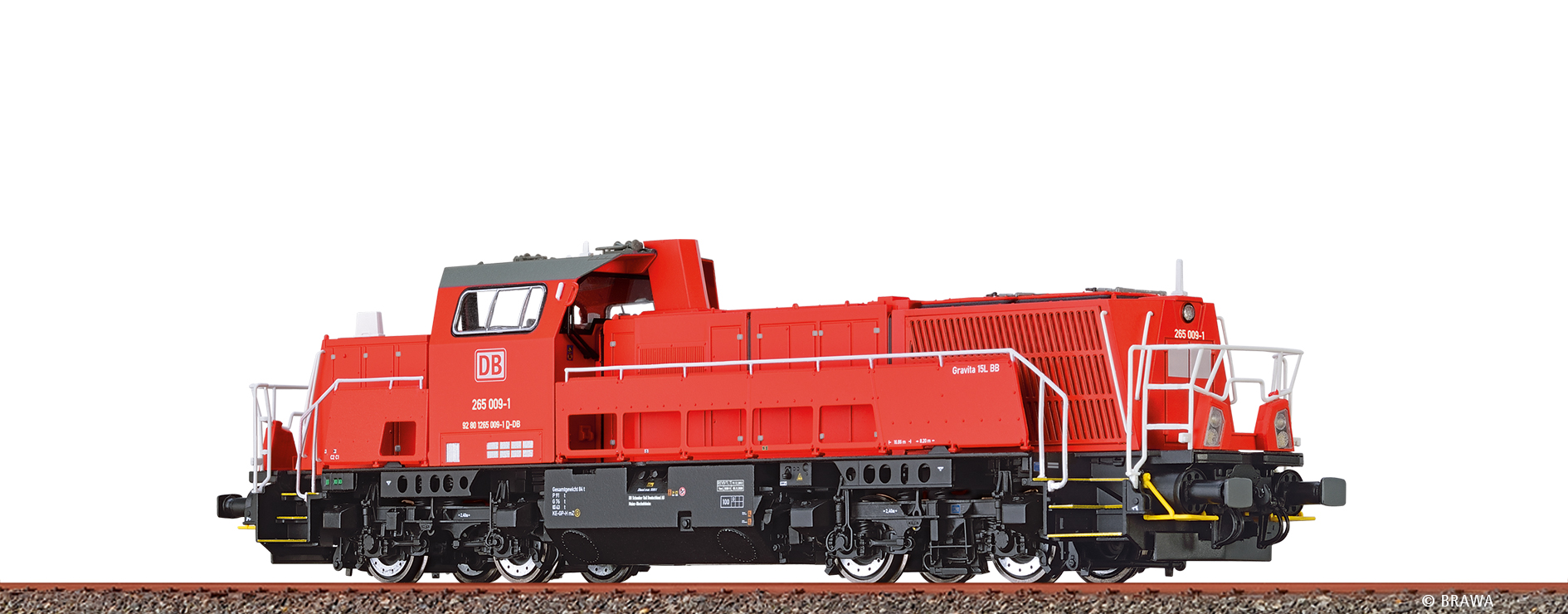 DBAG Diesellok BR265 Ep.VI DCC Sound