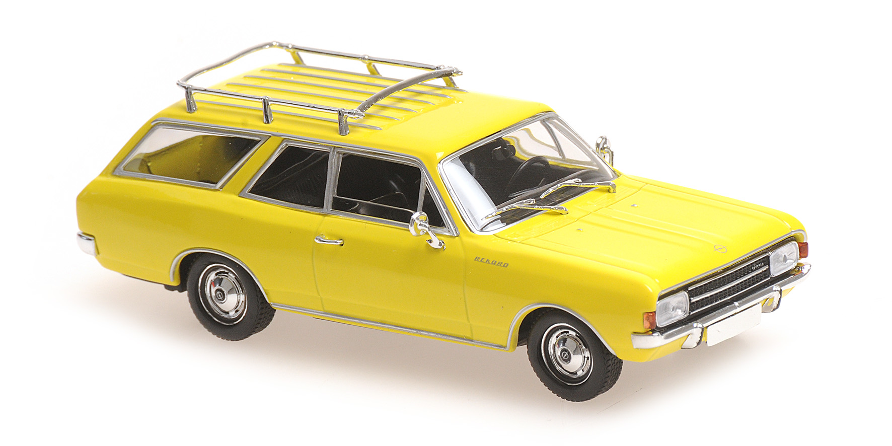 Opel Rekord C Caravan`1969gel gelb 1:43 Diecast Maxichamps