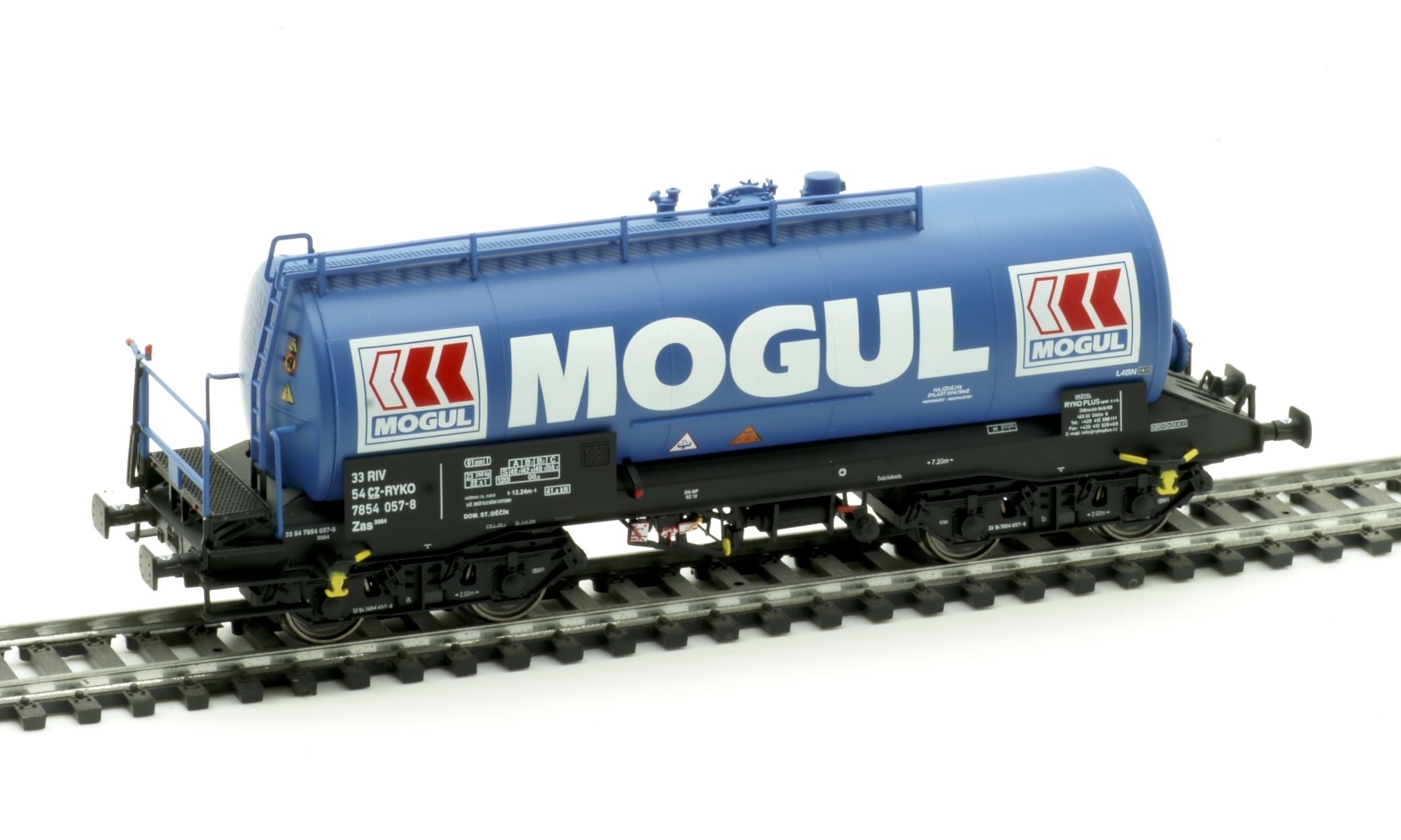 CZ-RYKO Kesselwagen MOGUL Ep.VI, blau, mit Graffiti