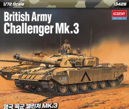 1:72 British Army Challanger Mk.3