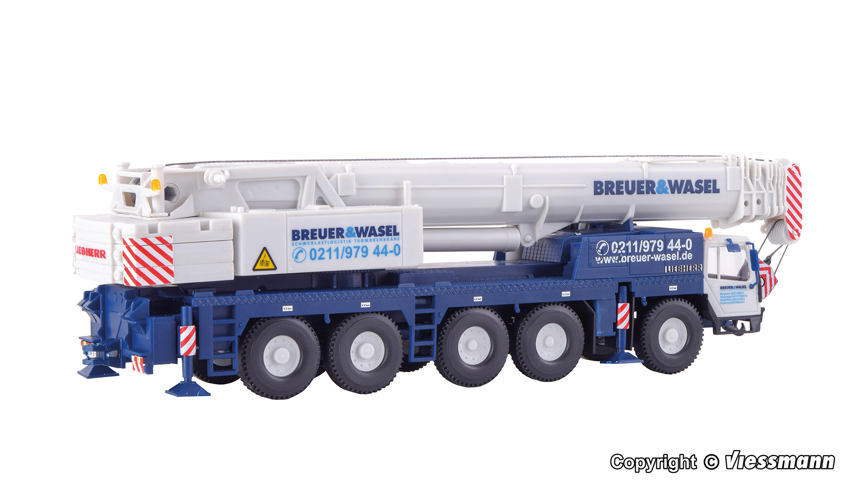 LIEBHERR Teleskop-Autokran 1160/2 BREUER & WASEL, H0