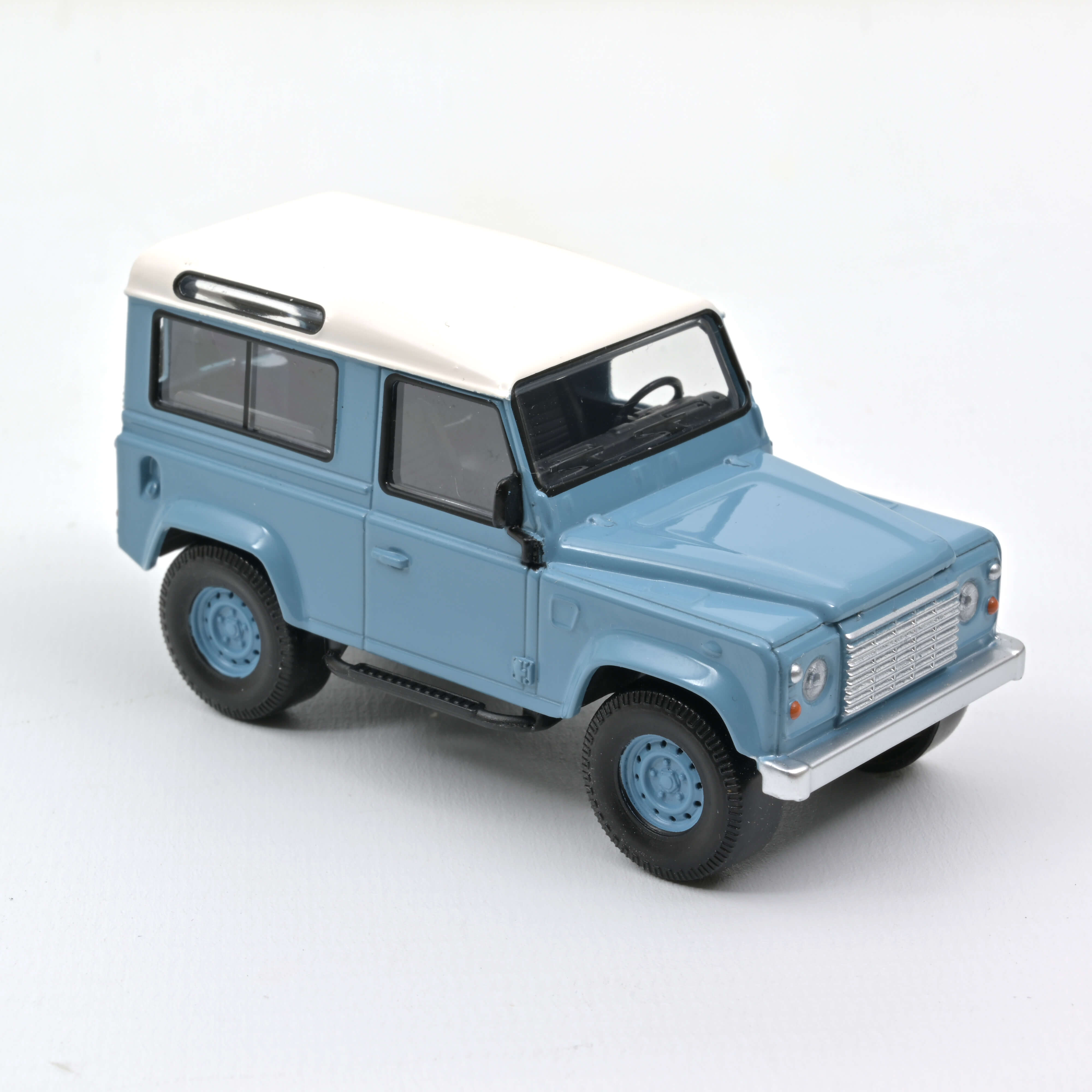 Landrover Defender ´95 Blau/w Jetcar / Jet cars 1:43