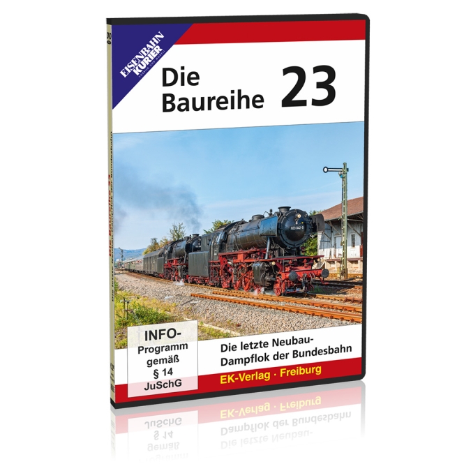 DVD Die Baureihe 23 Die letzte Neubau-Dampflok der Bundesbahn