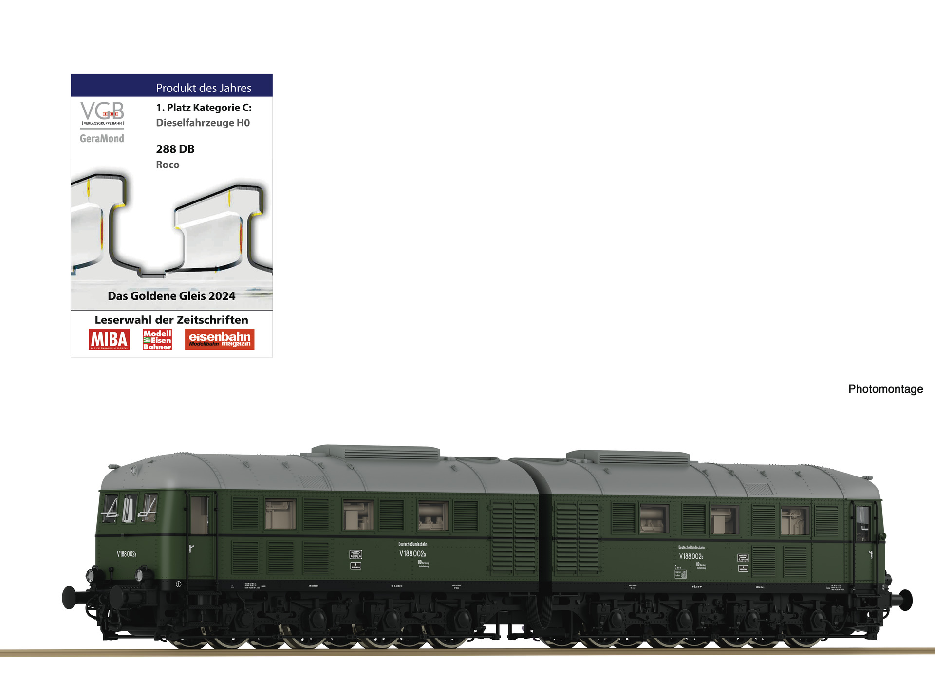 DB Diesellok V188 Ep.III DCC Sound