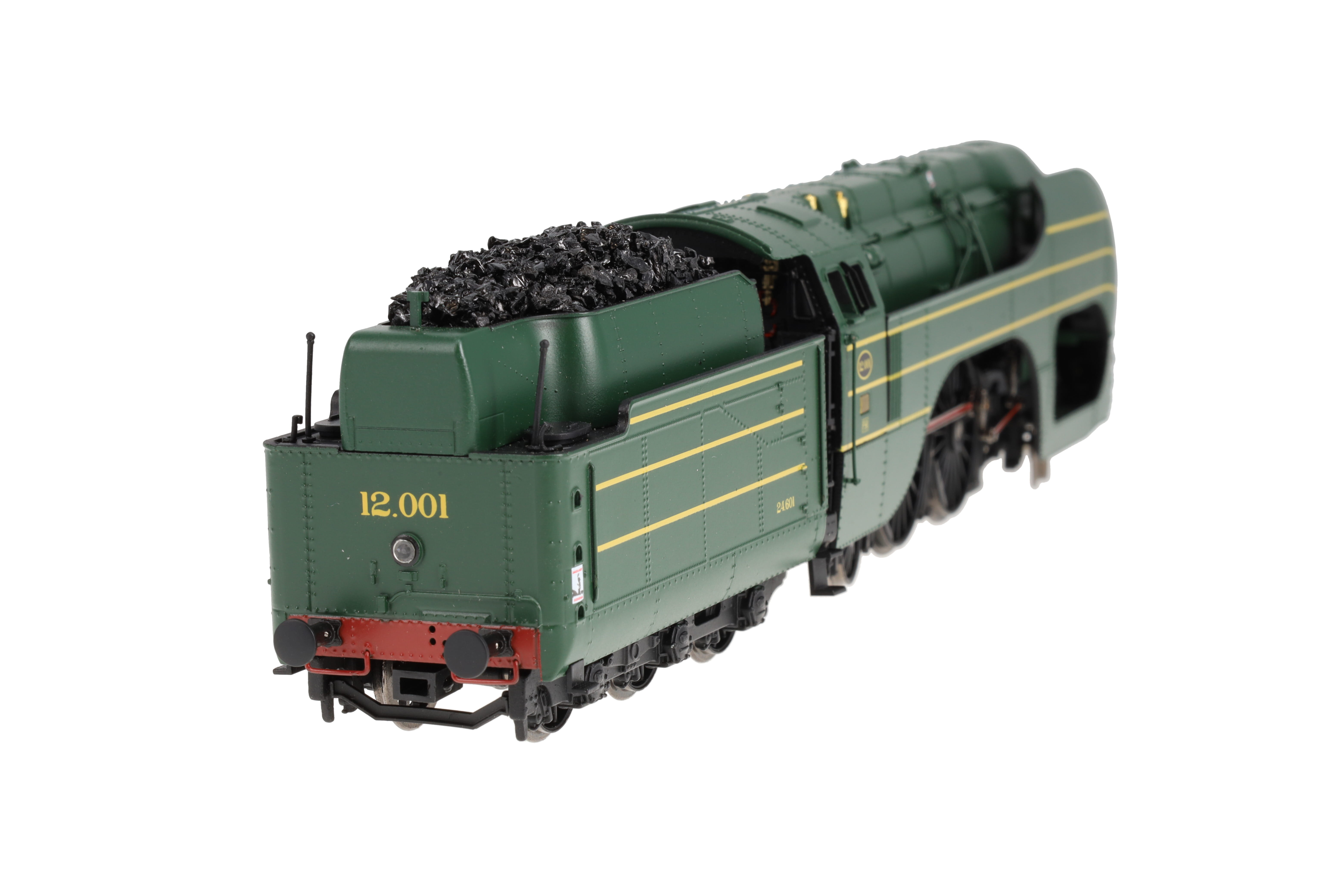 SNCB Dampdlok Type 12.001 perforierte Puffer Ep.II-III DCC Sound