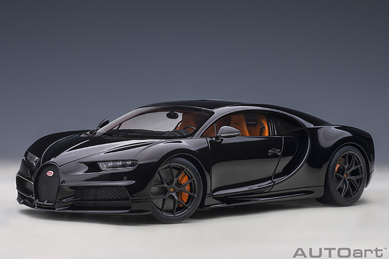 Bugatti Chiron schwarz