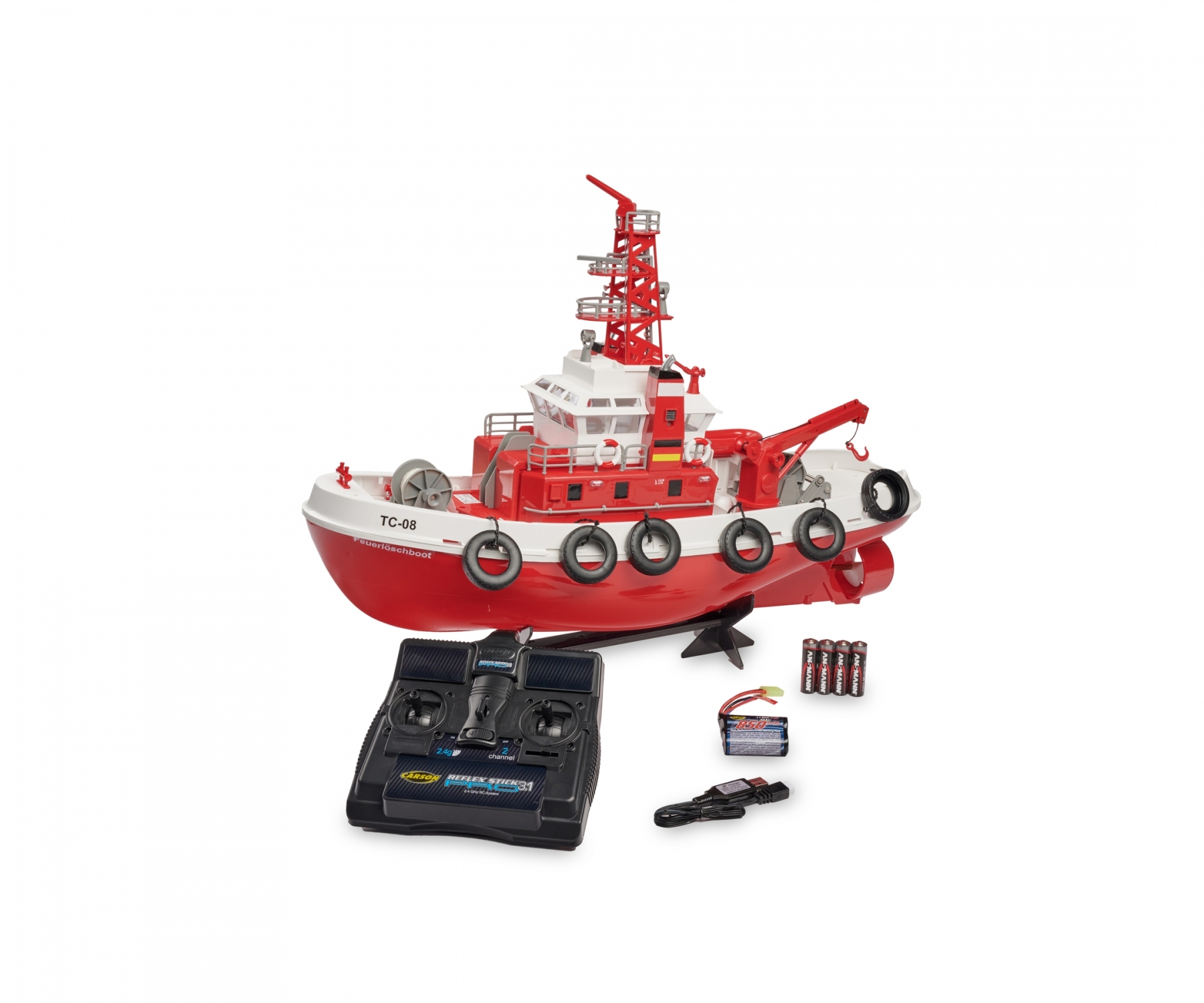 RC-Feuerlöschboot TC-08 2.4G RTR