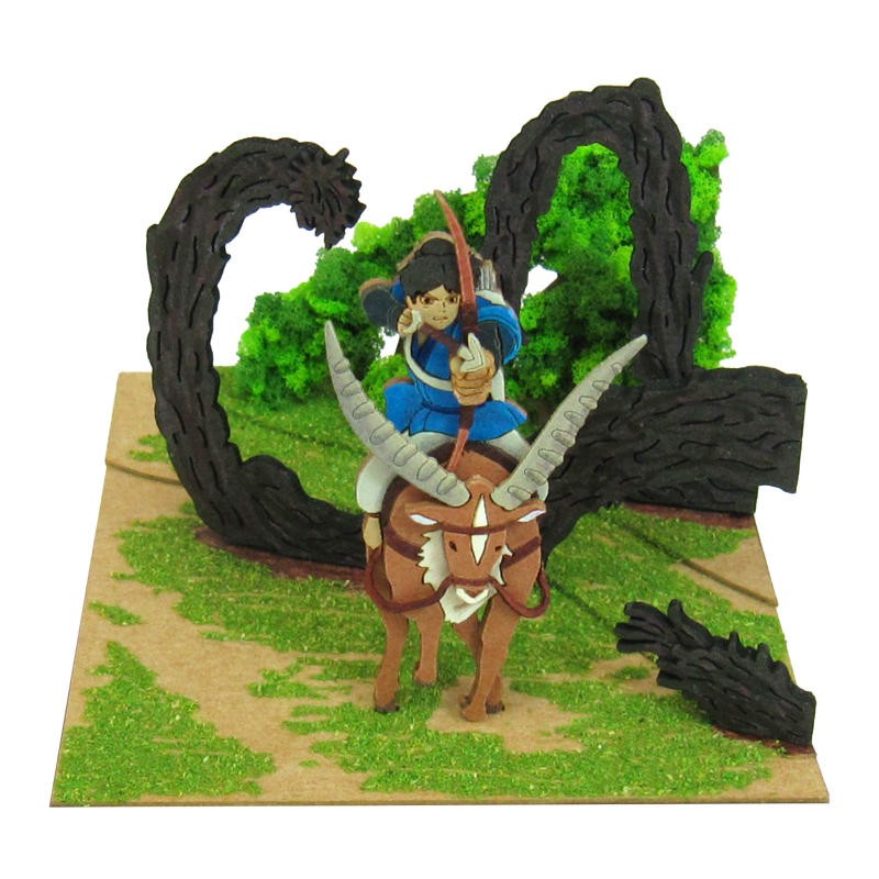 Prinzessin Mononoke Papier Diorama