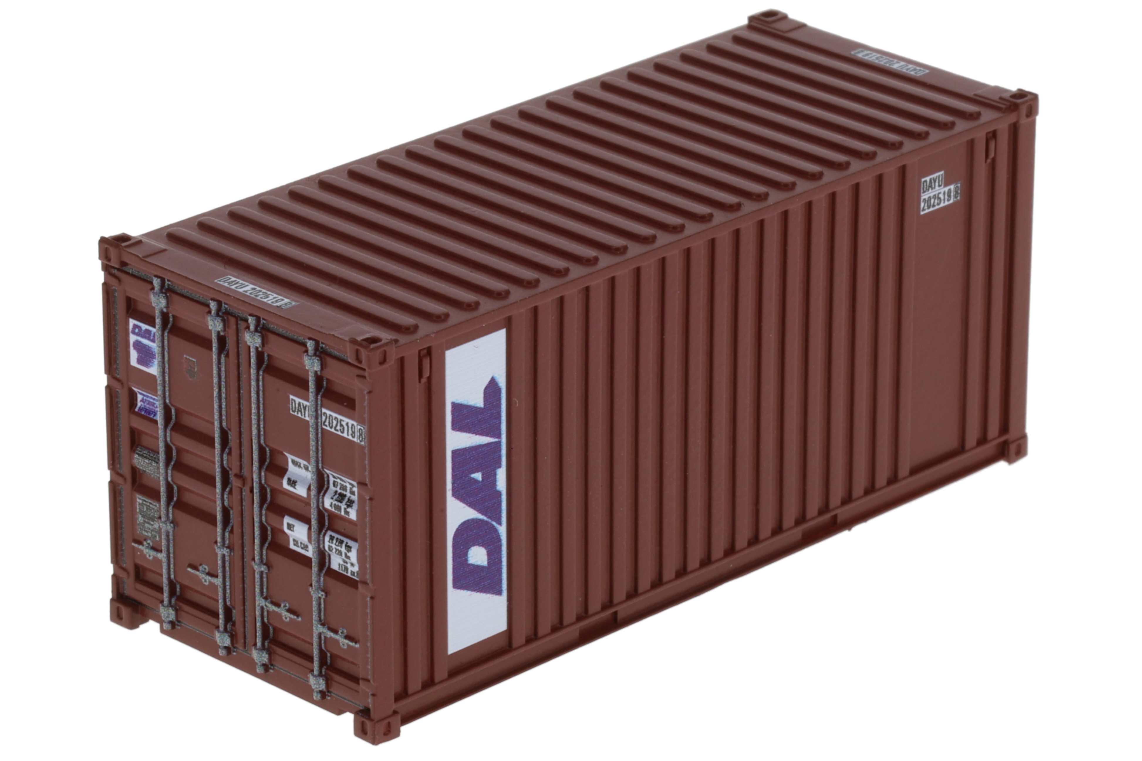 Container 20´Flat Panel DAL Behälternummer: DAYU 202519