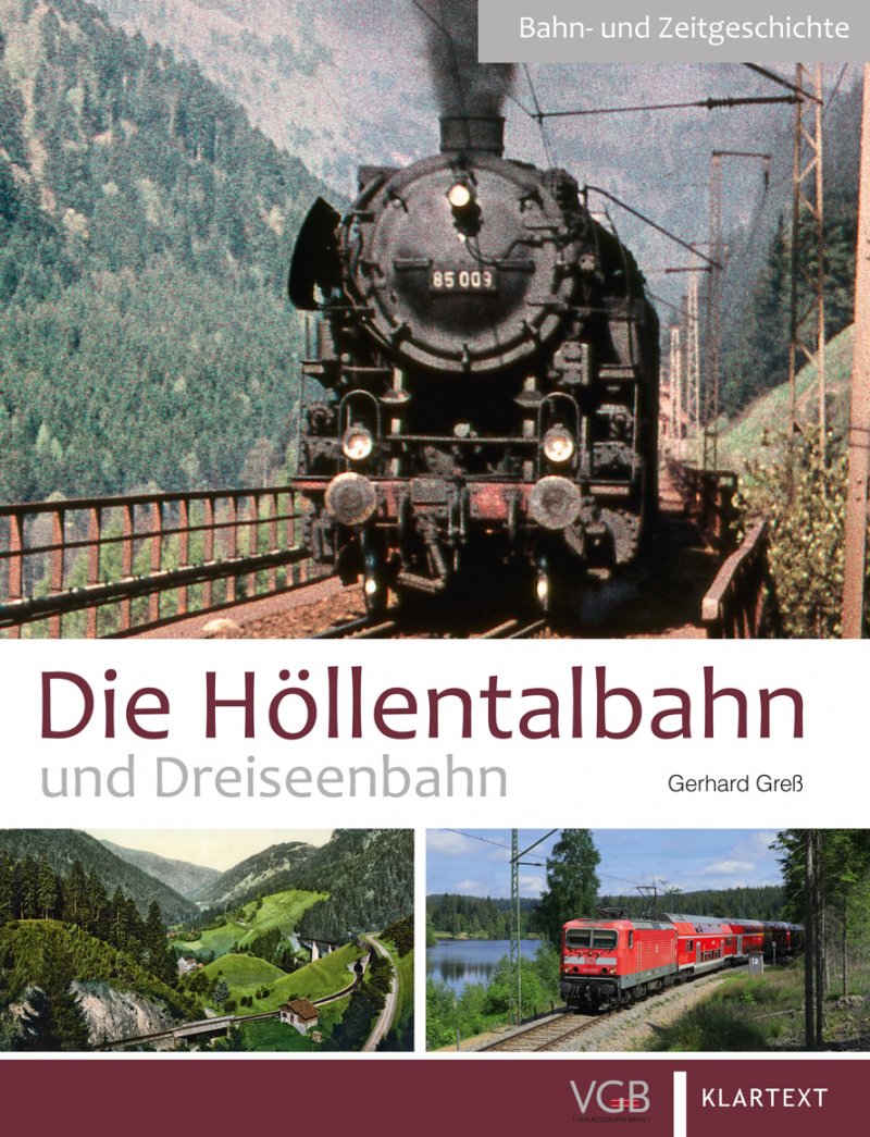 Buch Höllentalbahn und Drei- Seenbahn - Von Freiburg in den Schwarzwald