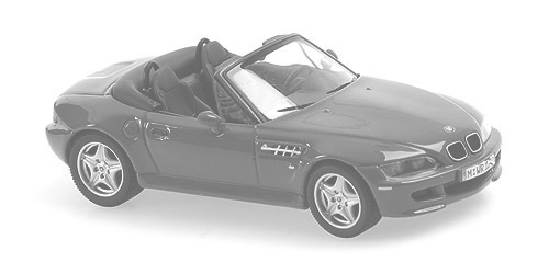 BMW Z3 Roadster`1997schw.1:43 schwarz metallic Diecast Maxichamps