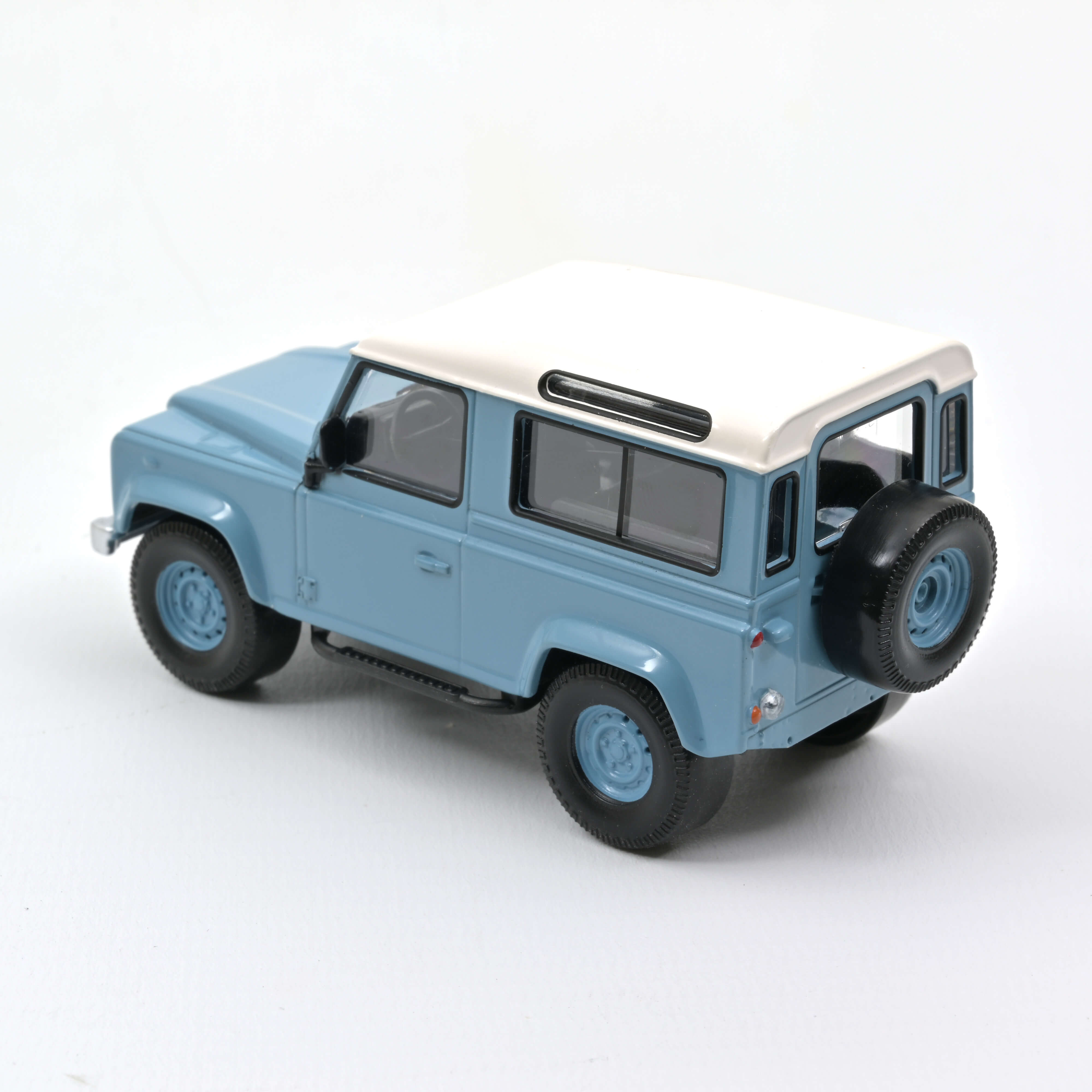 Landrover Defender ´95 Blau/w Jetcar / Jet cars 1:43